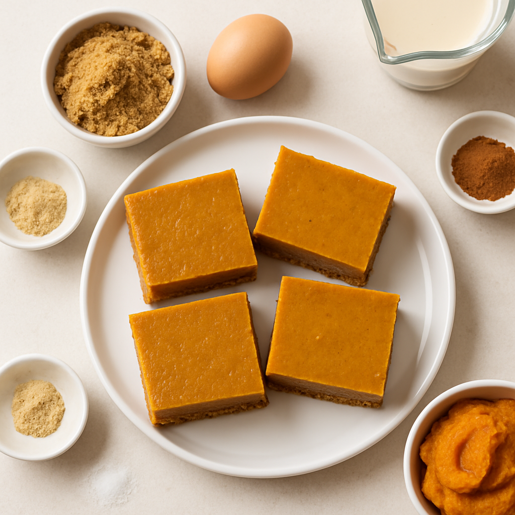 Pumpkin Dessert Bars