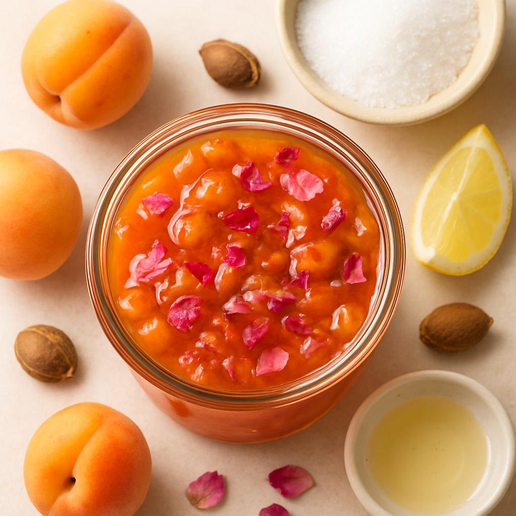 Mermelada de Albaricoque y Rosa