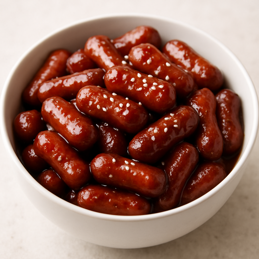 Slow Cooker Honey Garlic Lil' Smokies