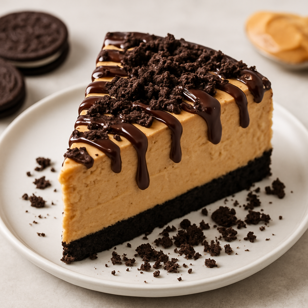 Peanut Butter Oreo Cheesecake
