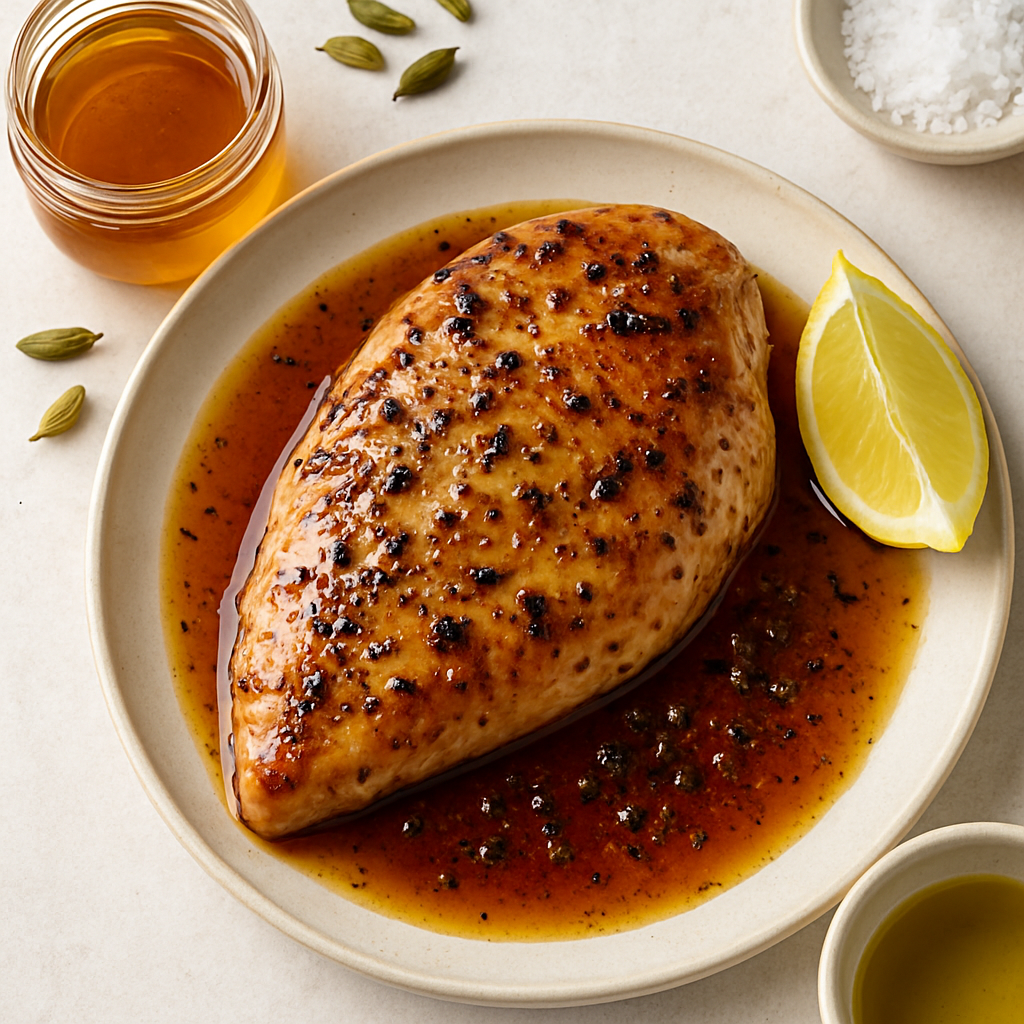 Cardamom Honey Chicken
