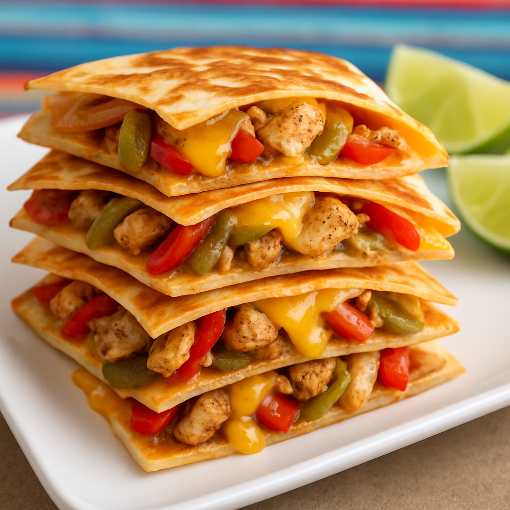 Chicken Fajita Quesadillas