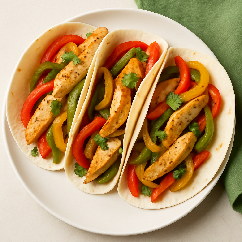 Easy Chicken Fajitas