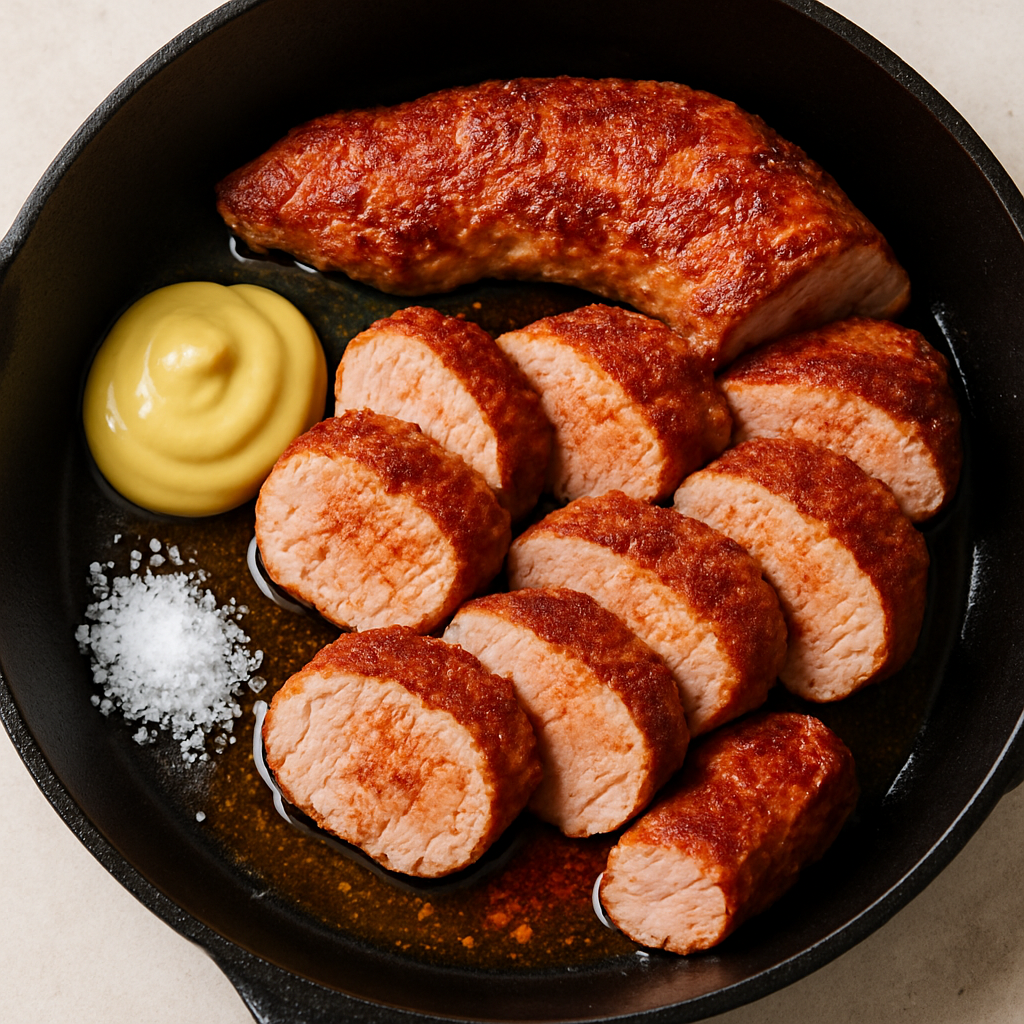 Skillet Pork Tenderloin with Mustard and Smoked Paprika