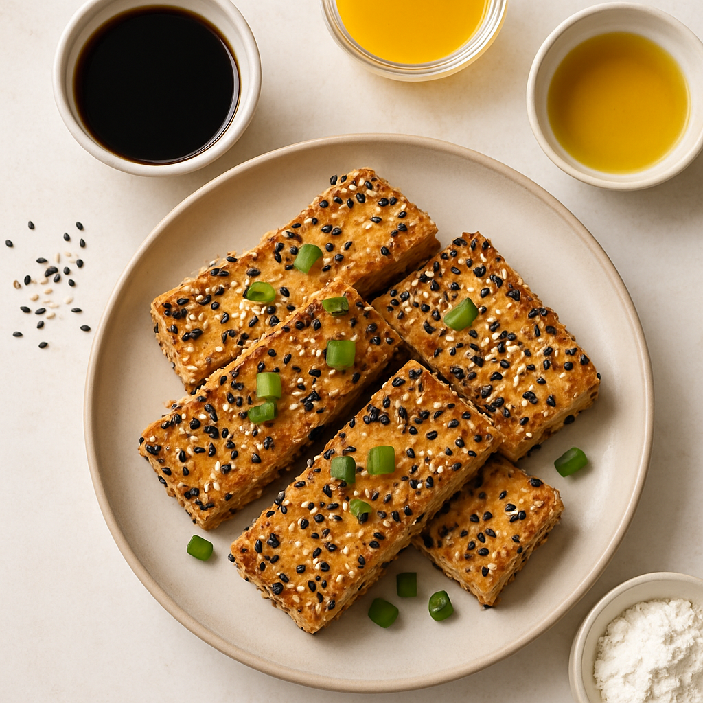 Sesame-Crusted Tofu