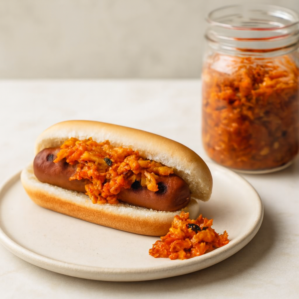 Caramelized Kimchi Relish