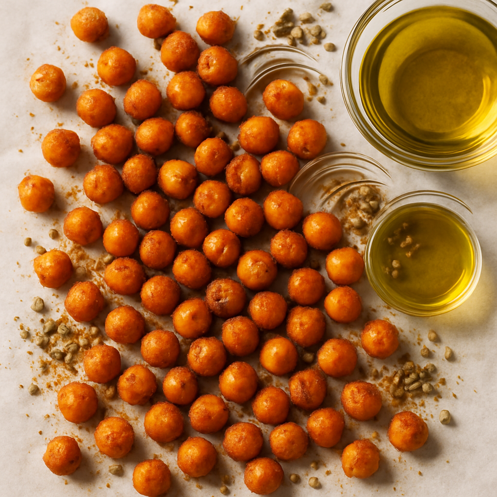 Spanish-Spiced Roasted Chickpeas