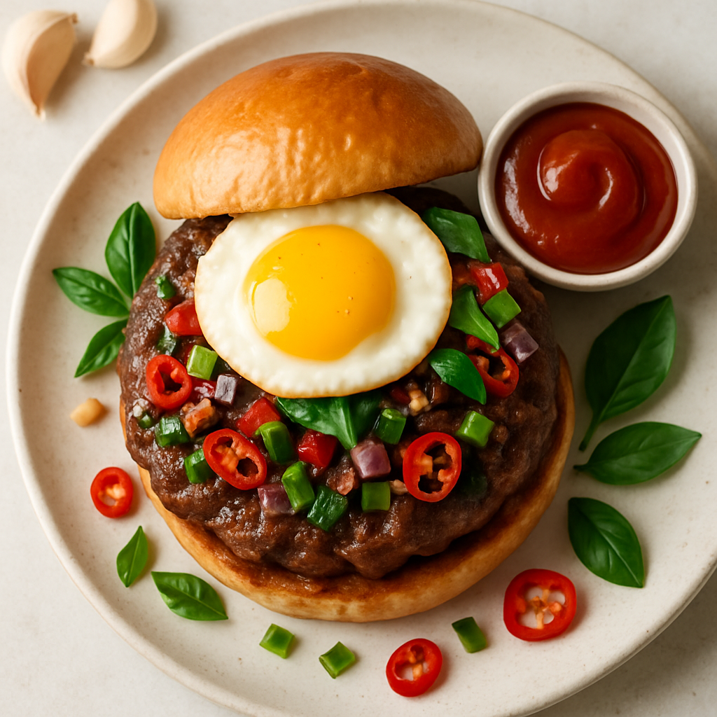 Spicy Beef Burger