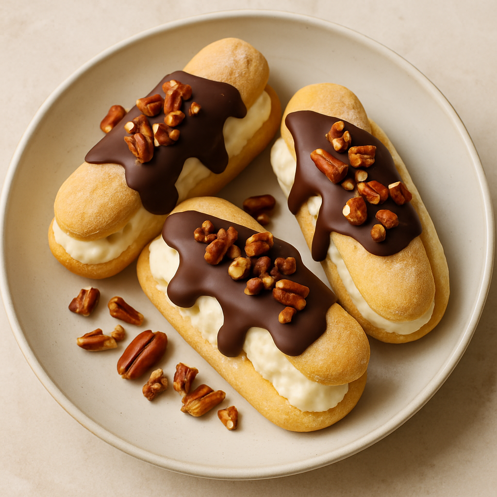 Banana Split Finger Sandwiches