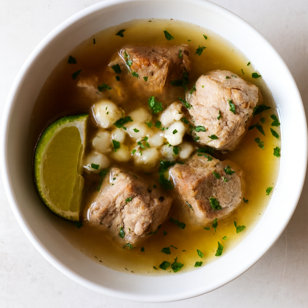 Pozole de Cerdo Simple