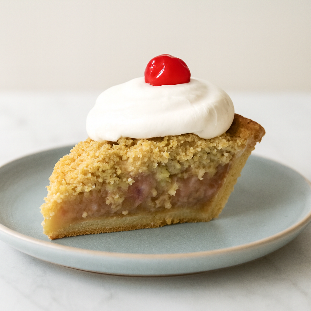 Rhubarb Cream Pie
