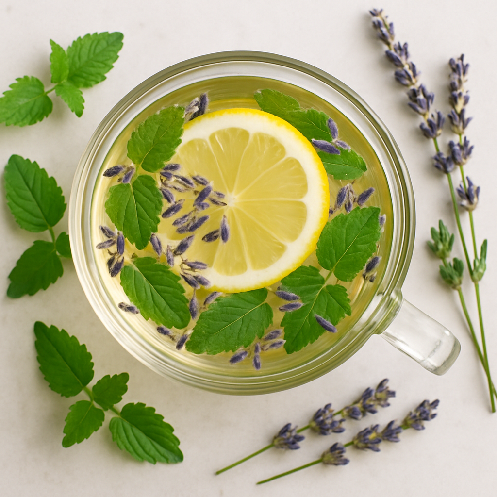 Lemon Balm Lavender Tisane