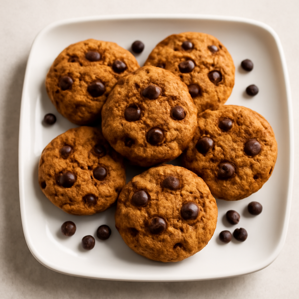 Pumpkin Chocolate Chip Cookies