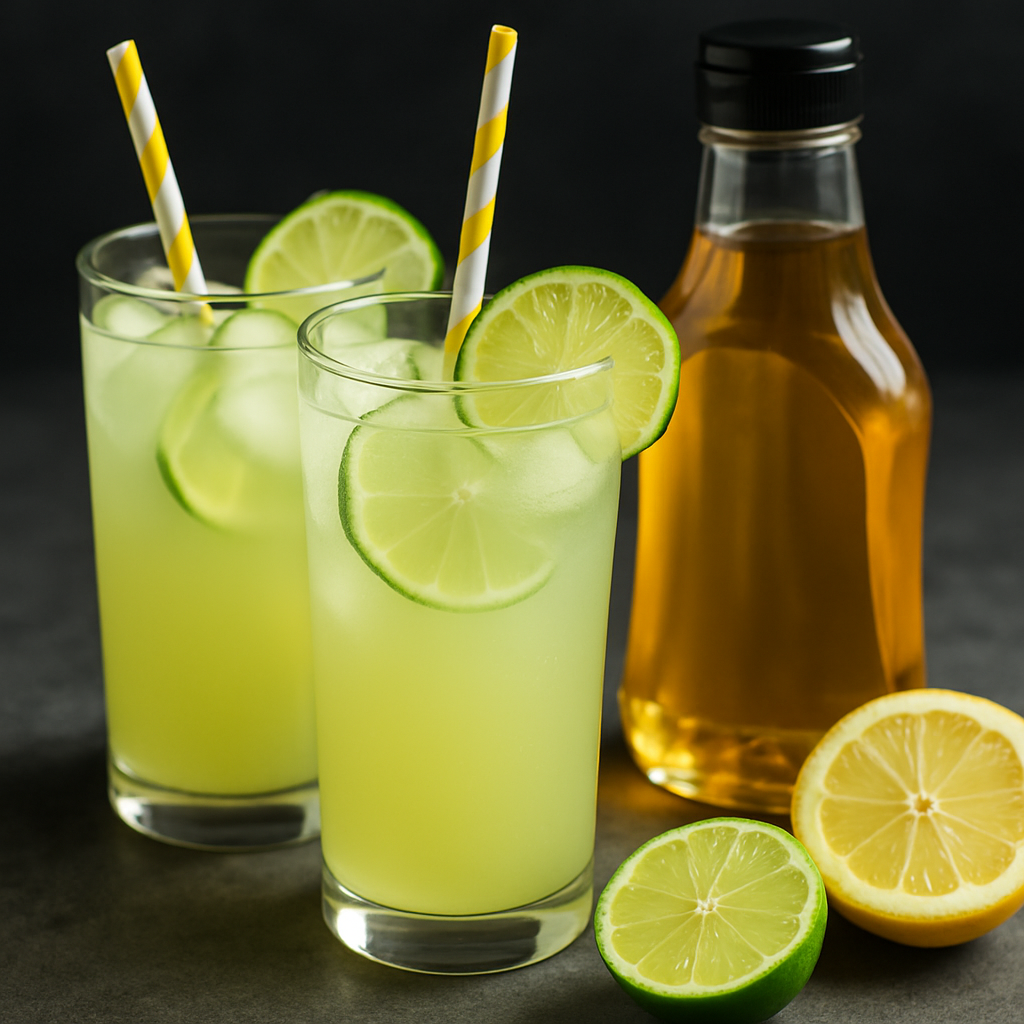 Agave Lime Lemonade