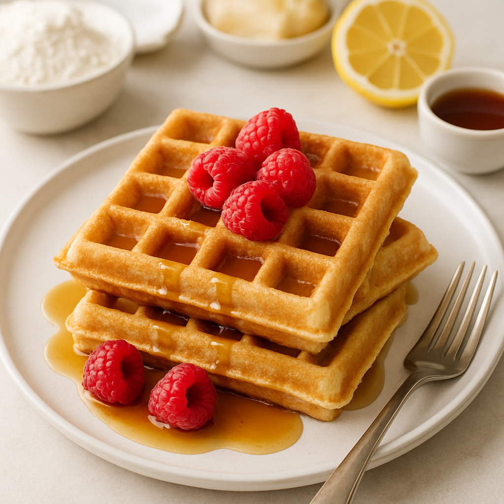 Perfect Waffles from Scratch