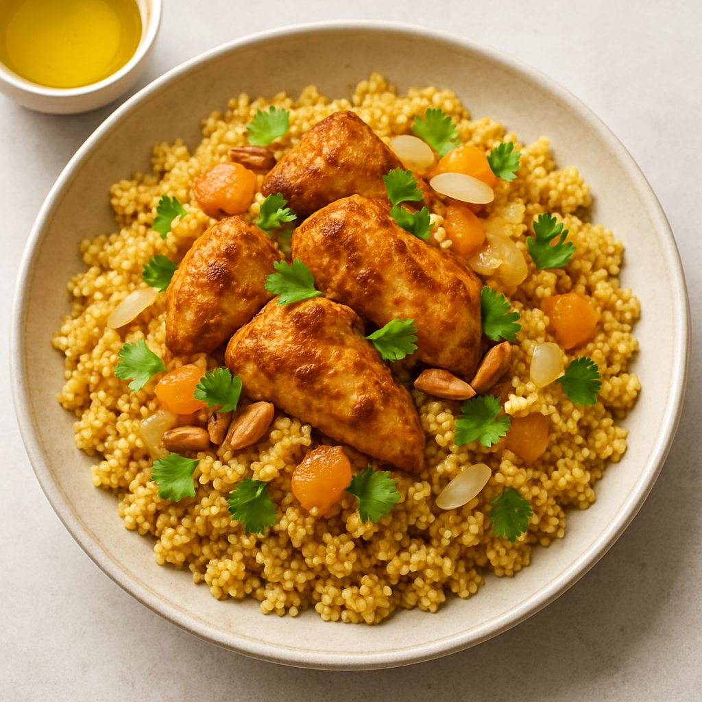 Spicy Chicken Couscous