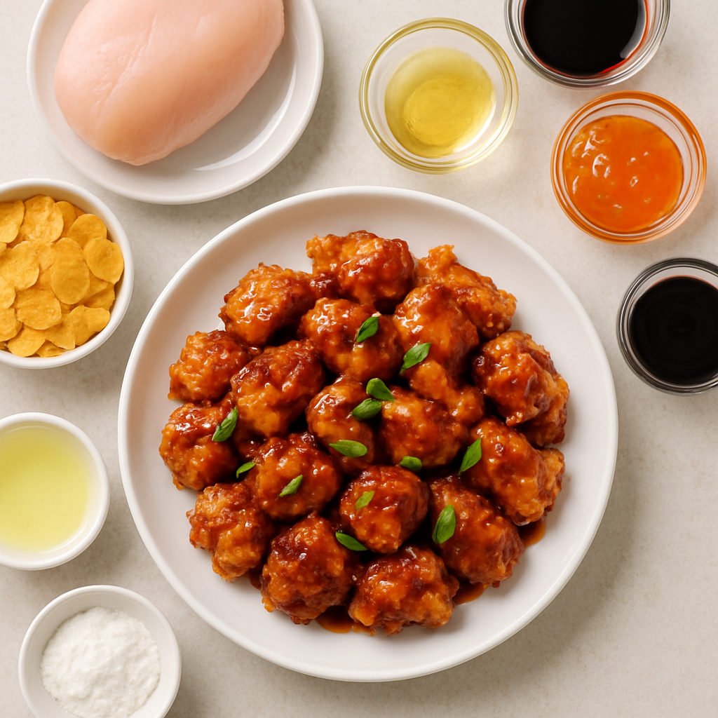 Healthier General Tso's Chicken