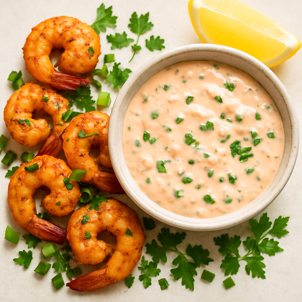 Cajun Shrimp with Rémoulade Sauce