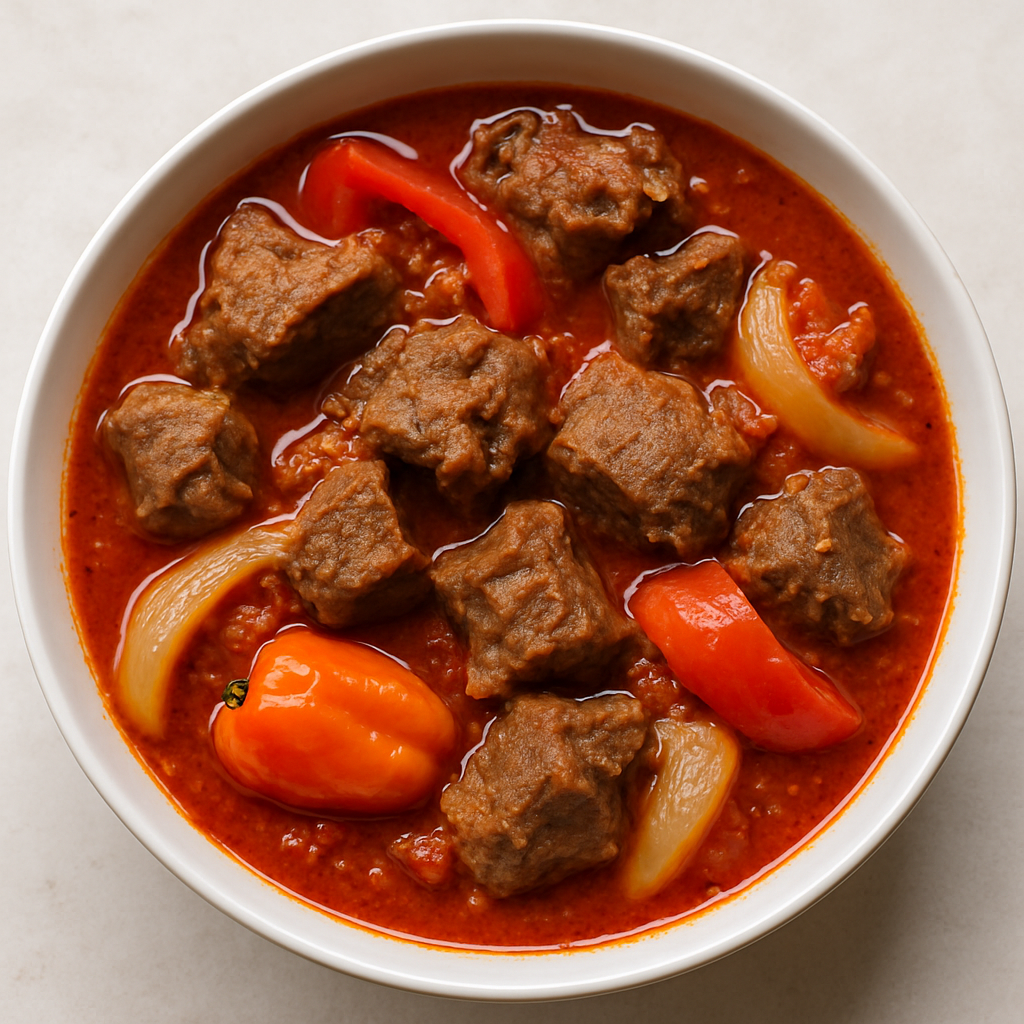 West African Goat Meat Stew