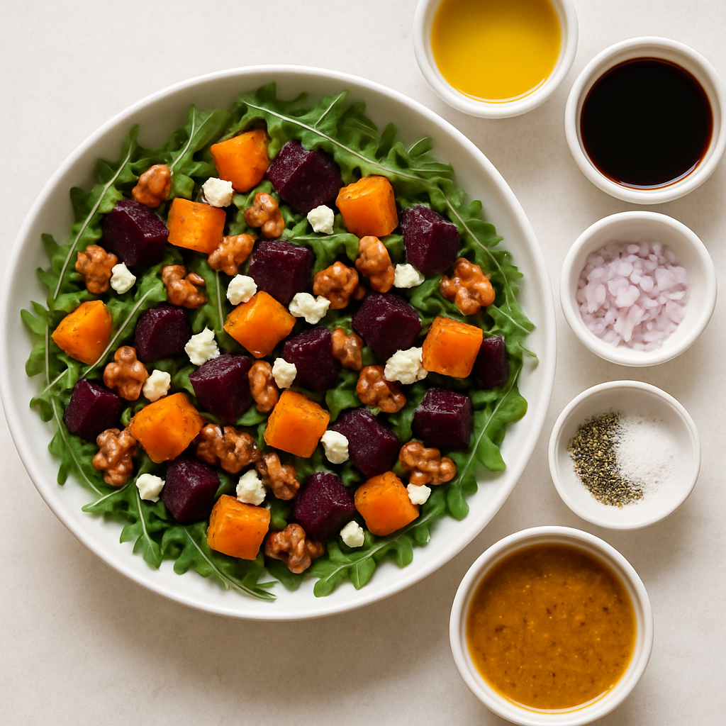 Roasted Autumn Harvest Salad