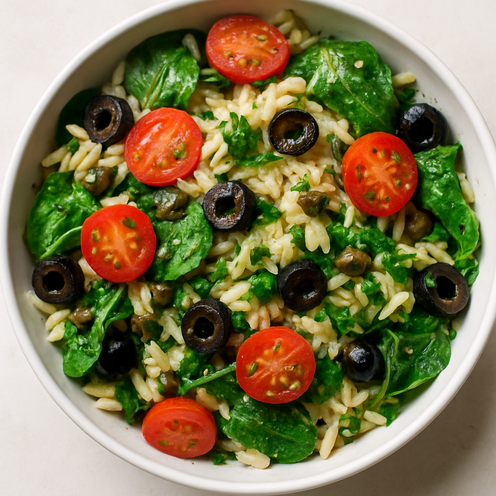 Chilled Orzo Salad