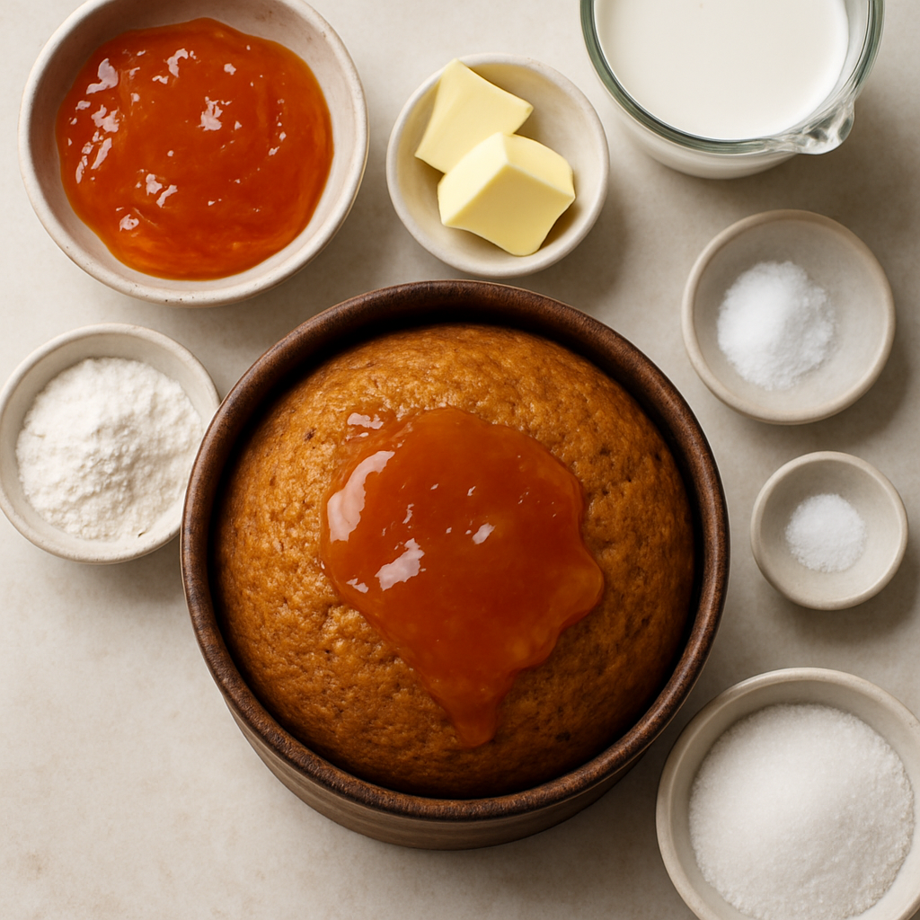 Budín de Jengibre Clásico en Olla