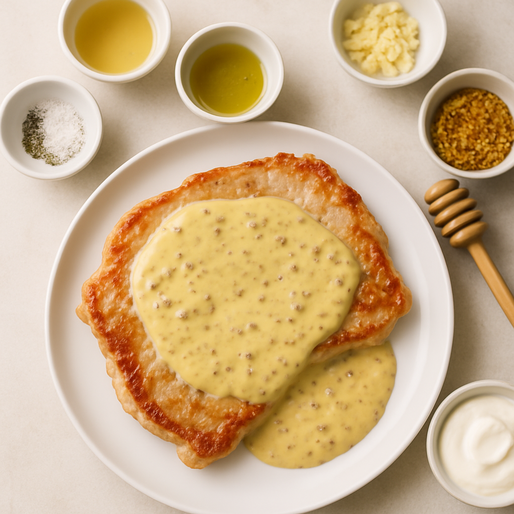 Dijon Pork Paillard