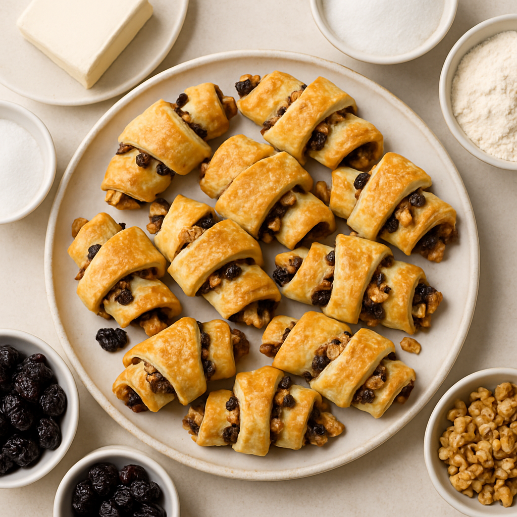 Cherry-Nut Rugelach