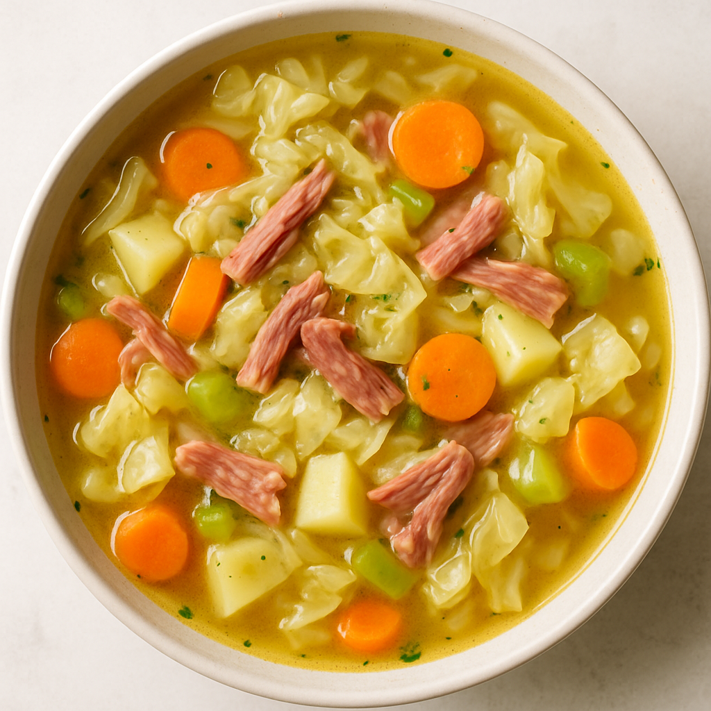 Corned Beef and Cabbage Soup