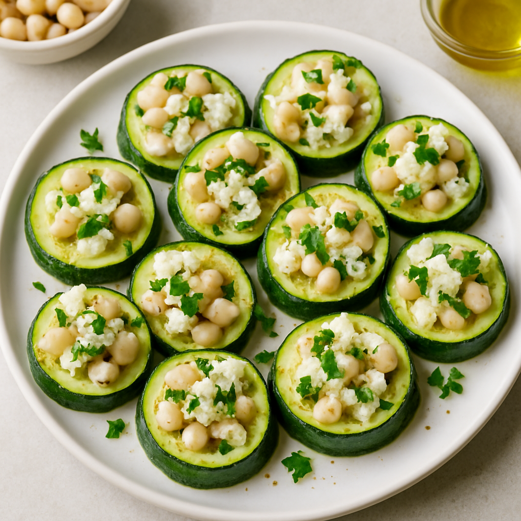 Feta Zucchini Bites