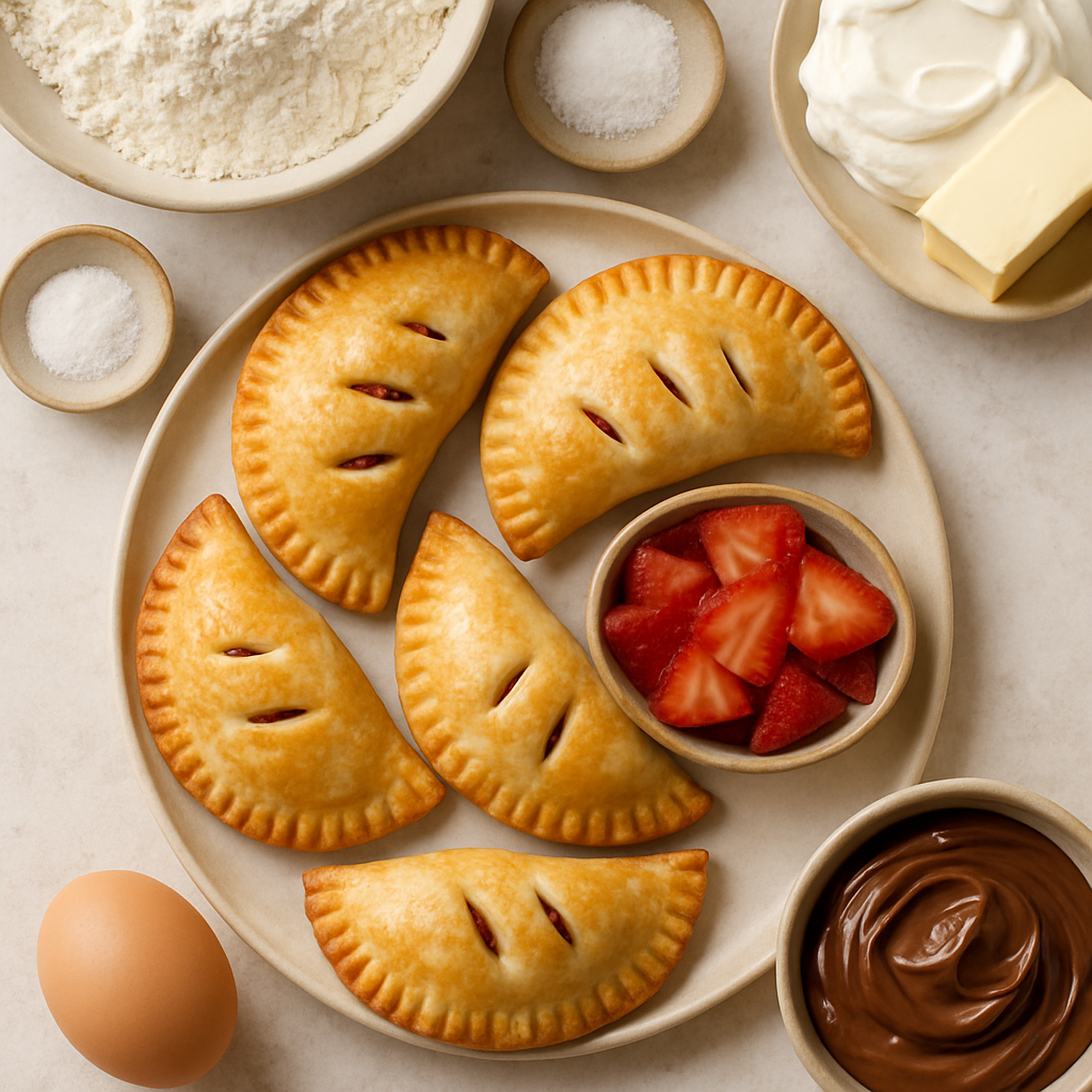 Strawberry Nutella Hand Pies