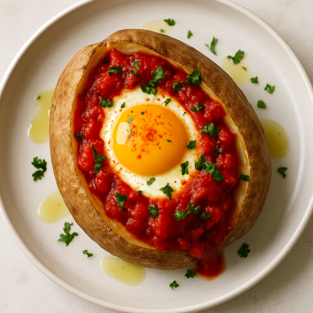 Baked Potato Shakshuka