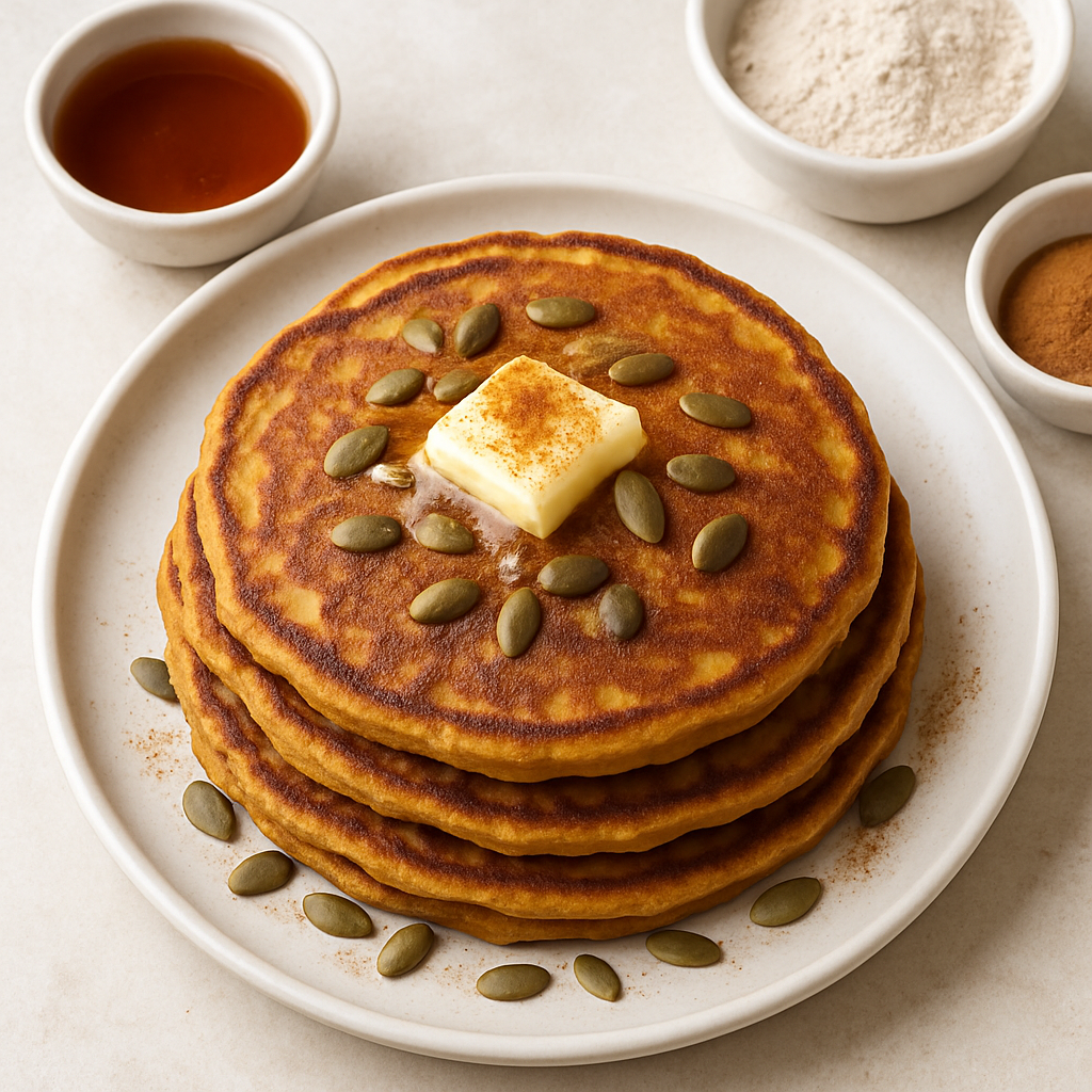 Panqueques de Calabaza sin Gluten