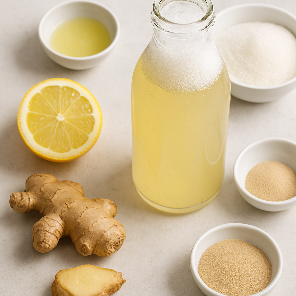 Homemade Ginger Beer