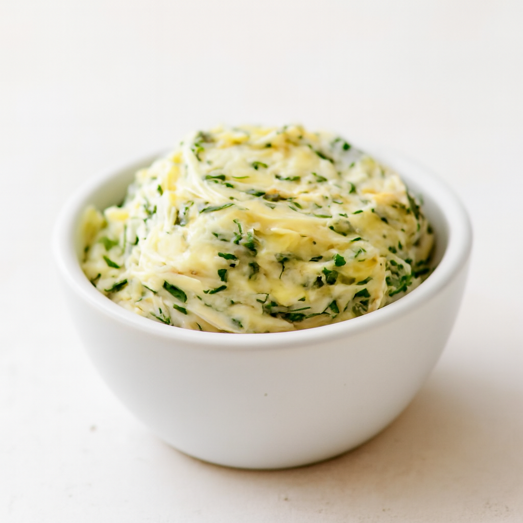 Mantequilla de Limón, Albahaca y Ajo