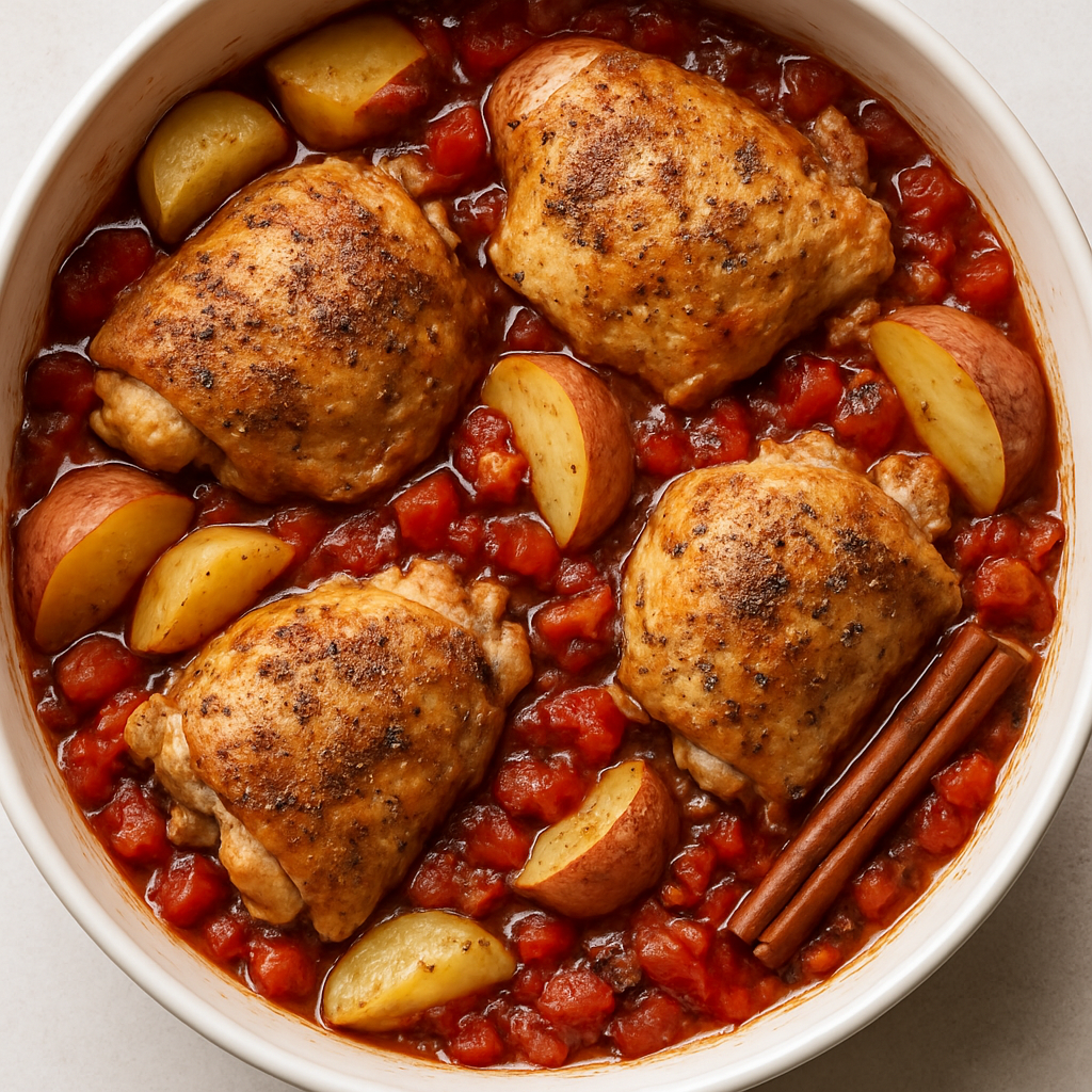 Baked Chicken Veracruz