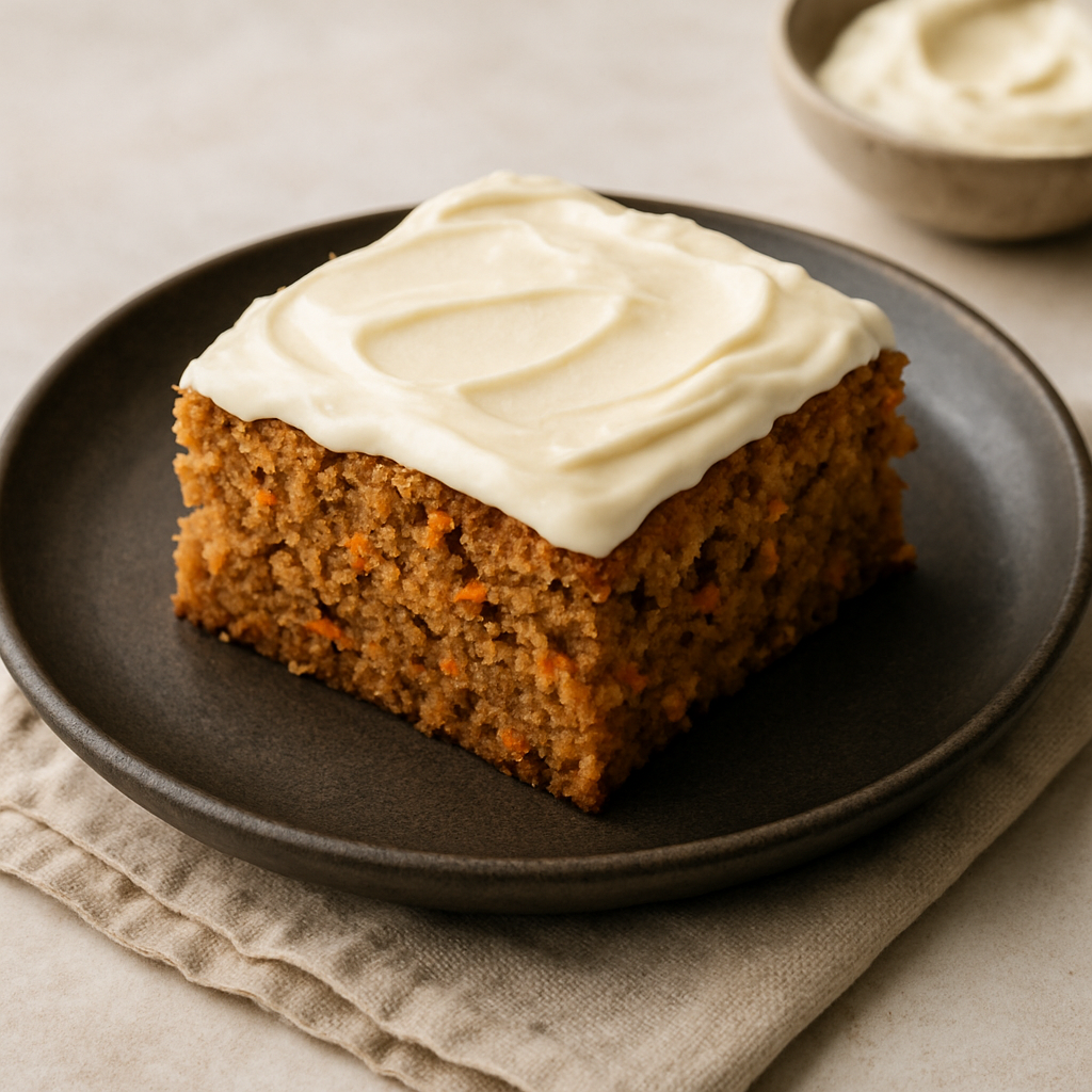 Torta de Zanahoria Vegetariana