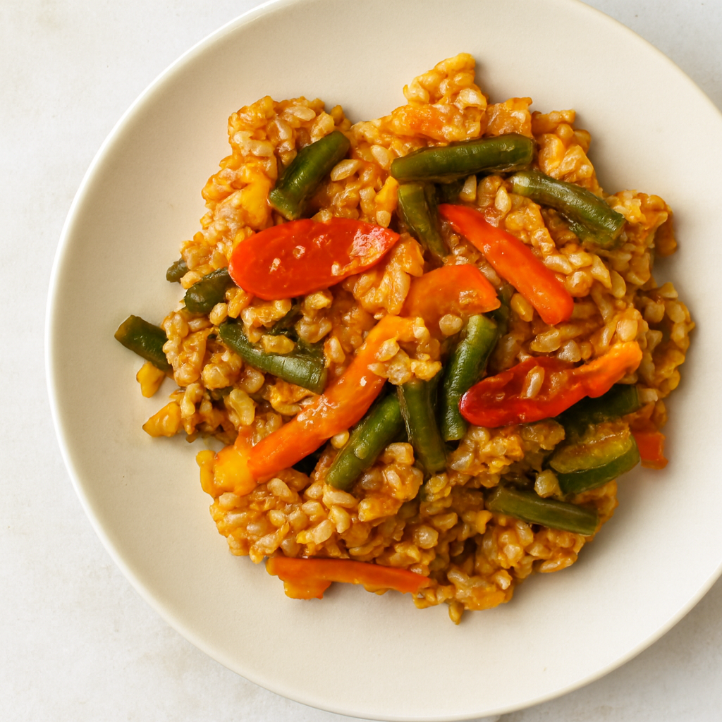 Paella de Verduras de Verano