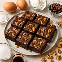 Walnut Fudge Brownies