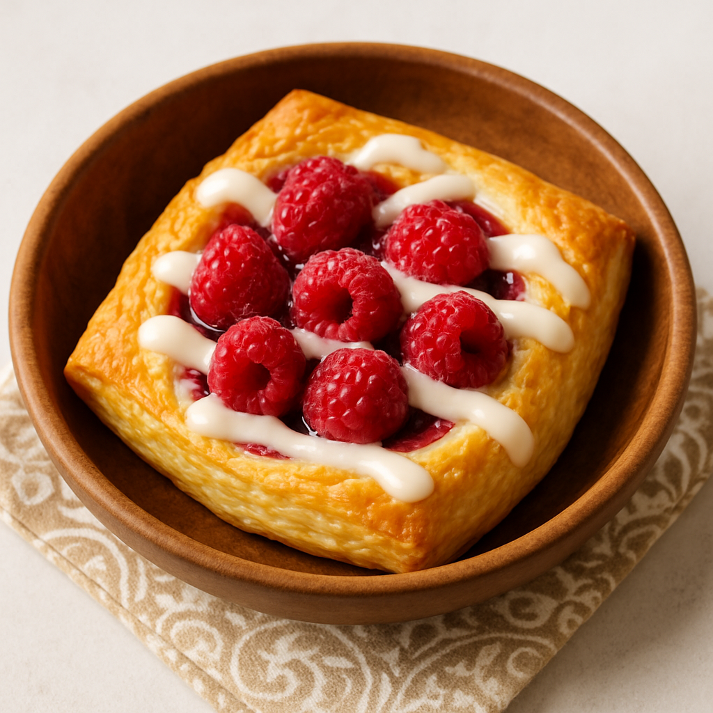 Raspberry Cream Cheese Danish