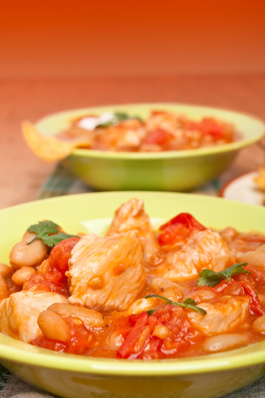 Sopa de Pollo con Chiles