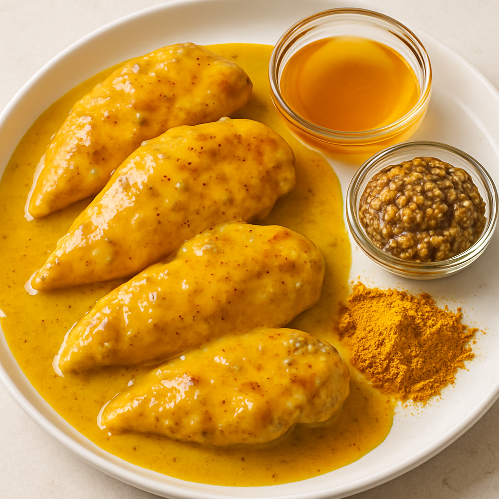 Honey Mustard Curry Chicken