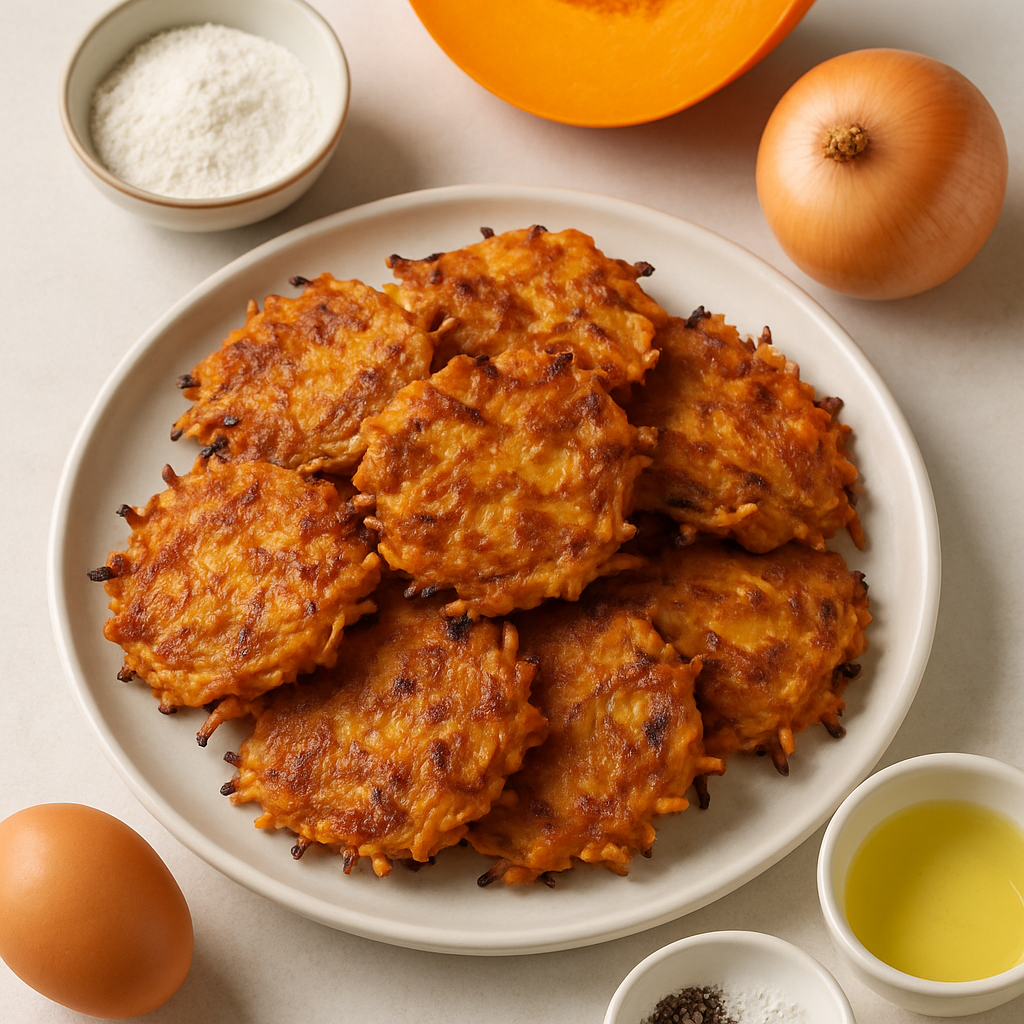 Pumpkin Potato Latkes