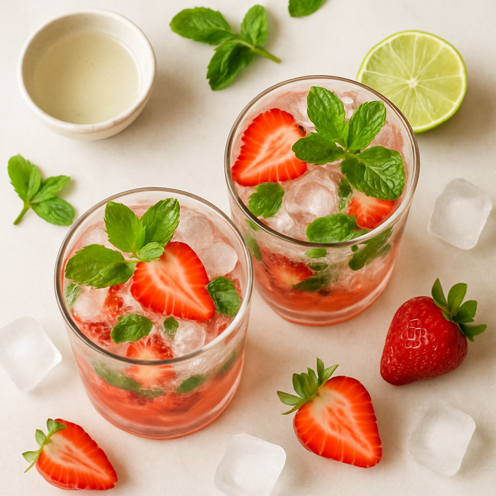 Mojitos de Fresa