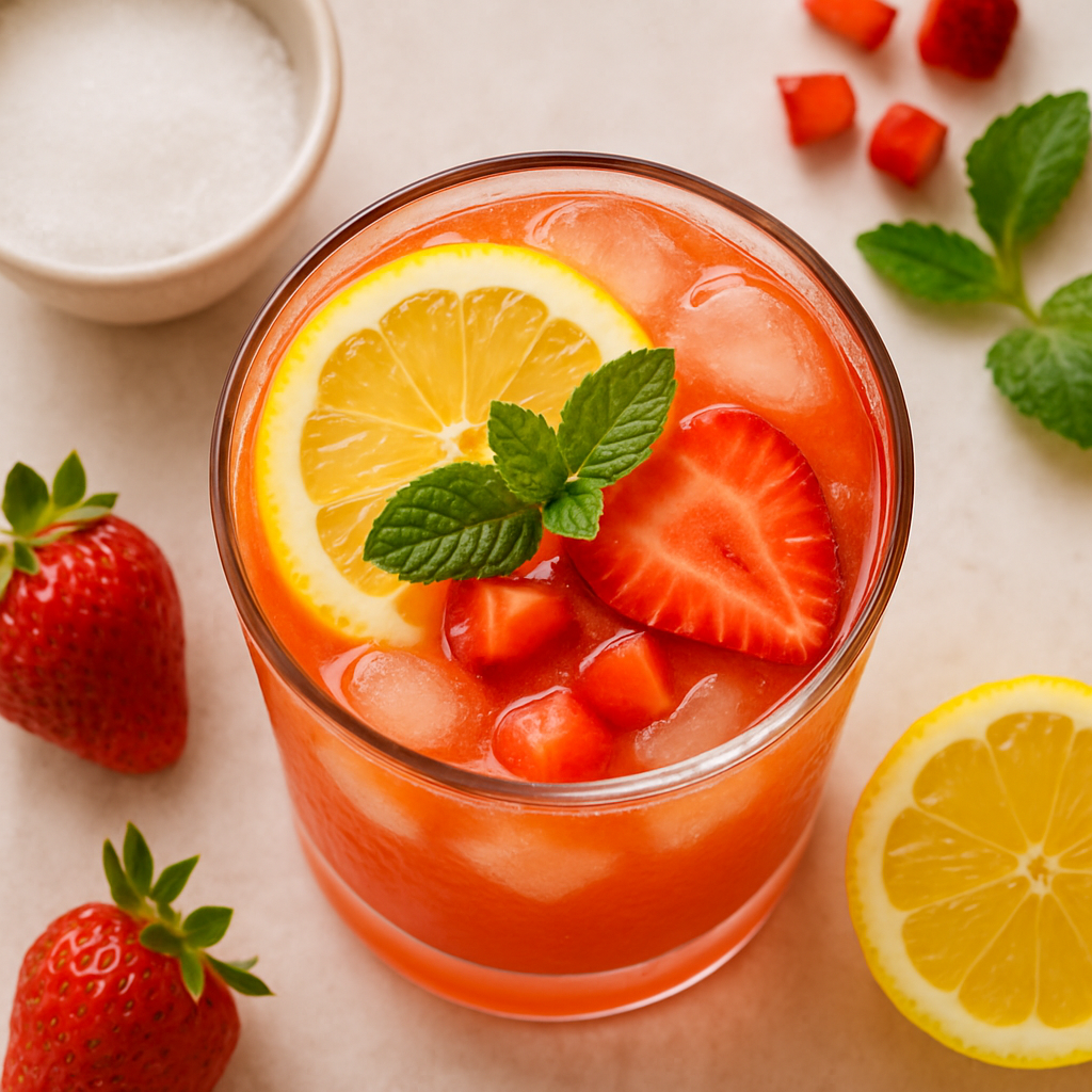 Real Strawberry Lemonade