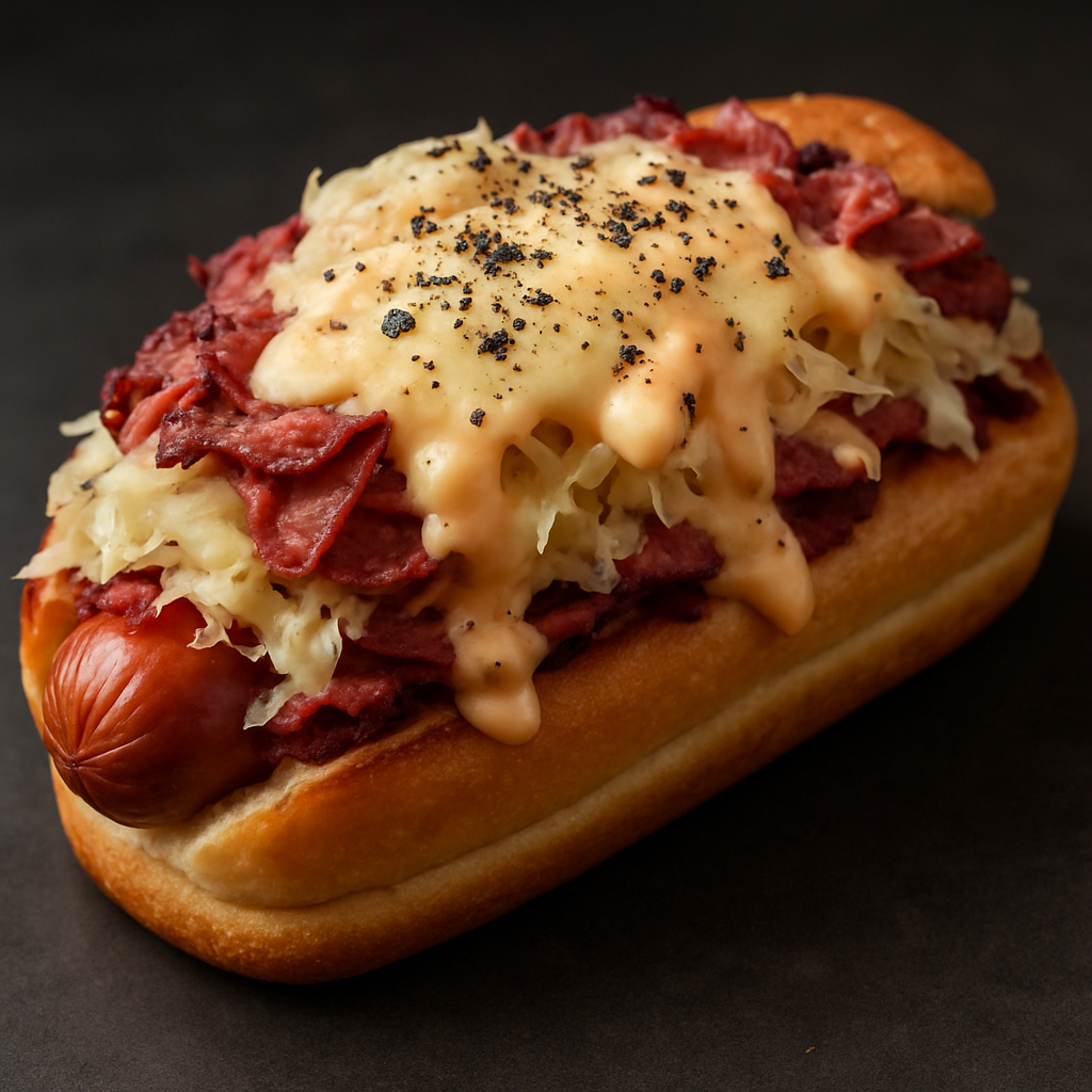 Reuben Hot Dog