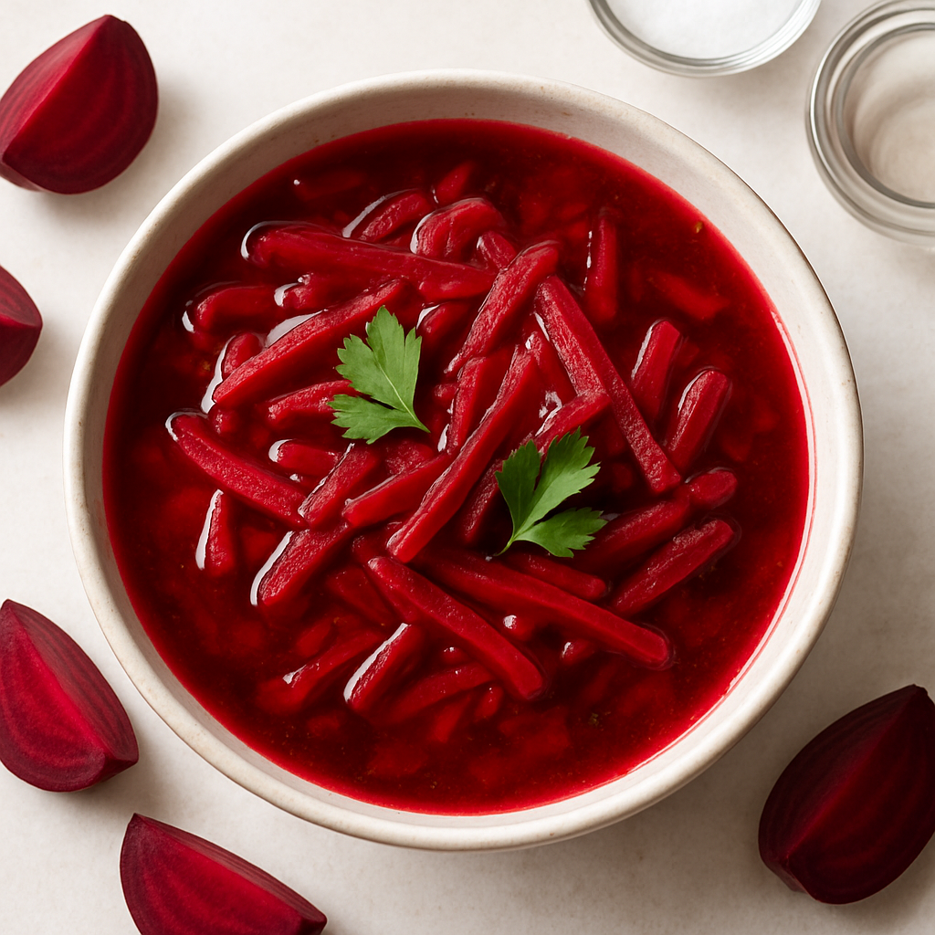 Homemade Beet Borscht
