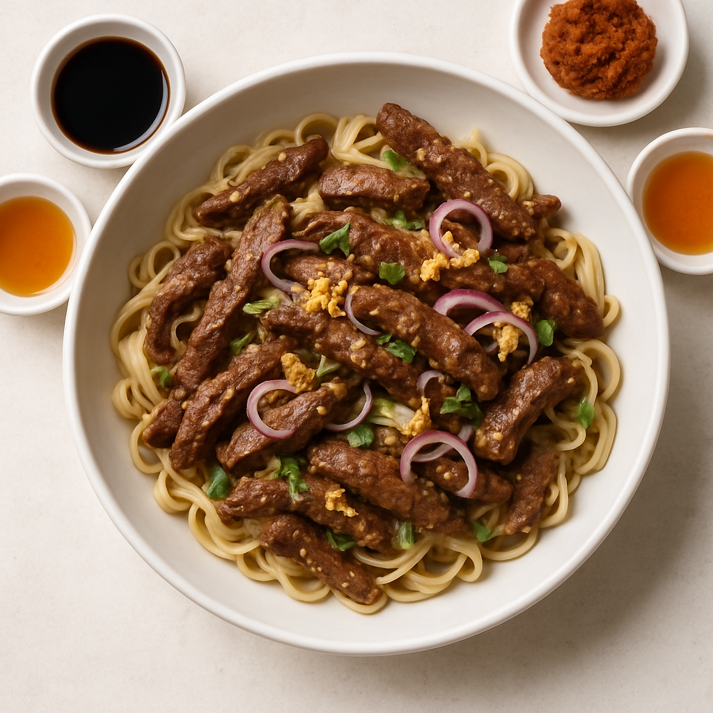 Thai-Style Beef with Noodles