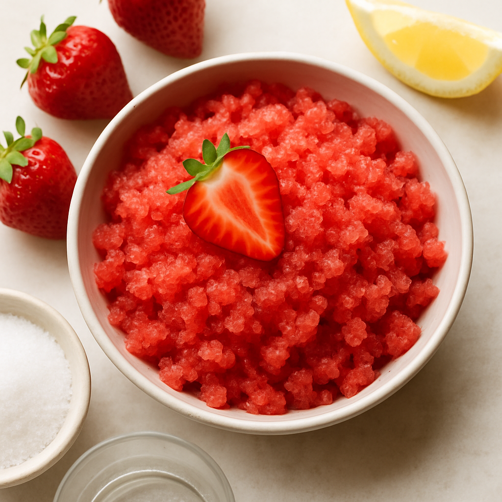 Strawberry Granita