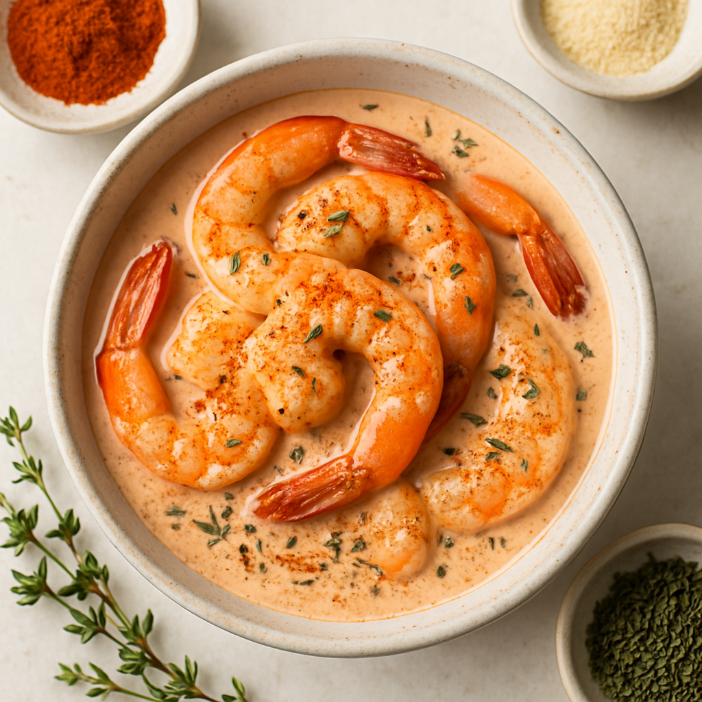 Cóctel de Camarones al Estilo Cajun